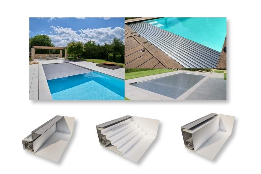 Pool-Rolläden als Zusatzausstattung